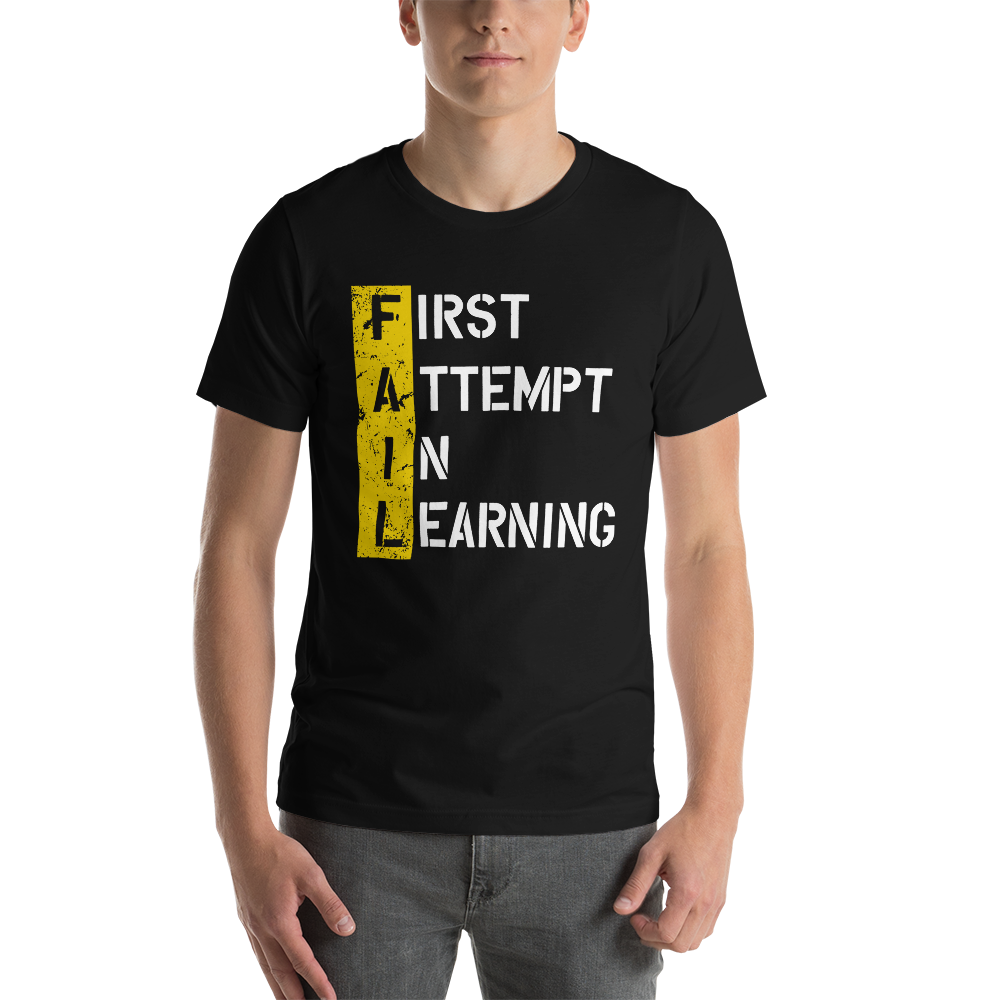 Mens FAIL t-shirt - Pixellly ANZ