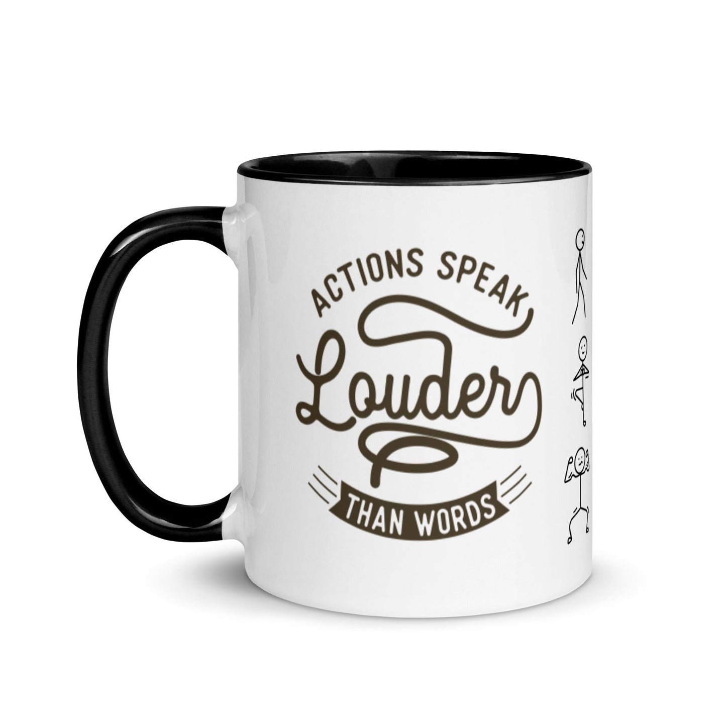 Mug Actions Speak Louder Than Words - Pixellly ANZ