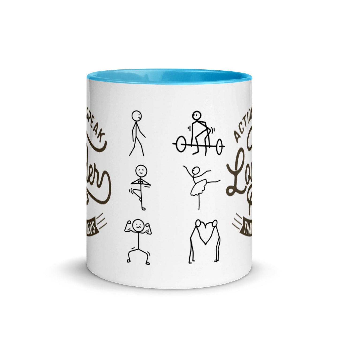 Mug Actions Speak Louder Than Words - Pixellly ANZ