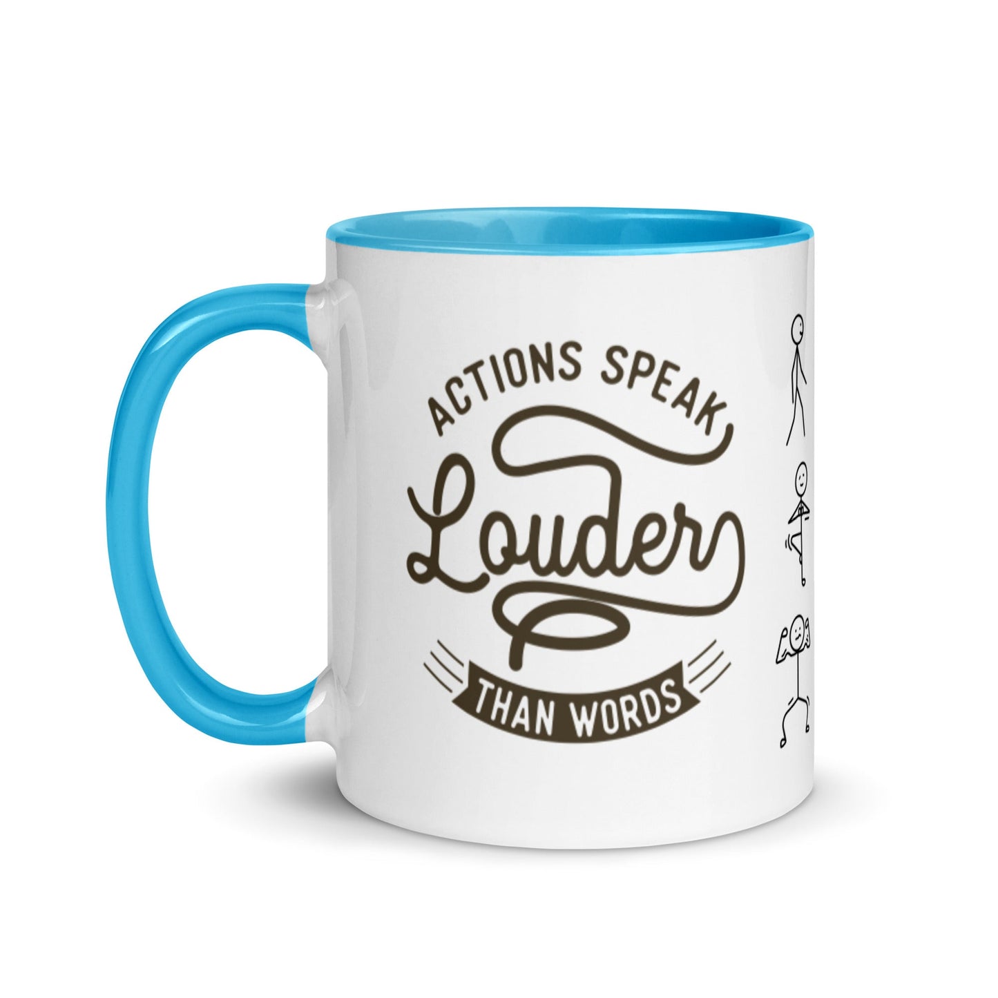 Mug Actions Speak Louder Than Words - Pixellly ANZ