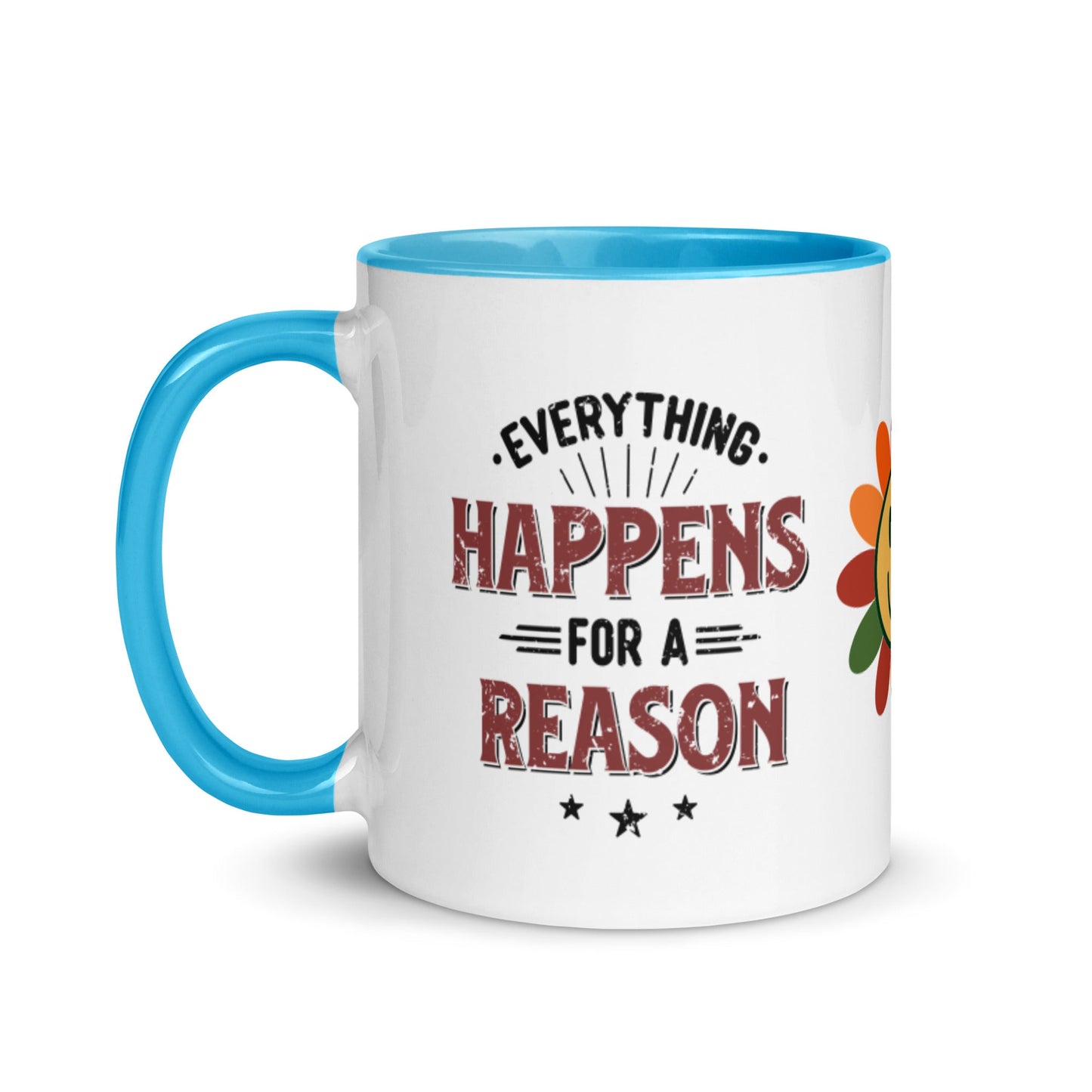 Mug Everything Happens For A Reason - Pixellly ANZ