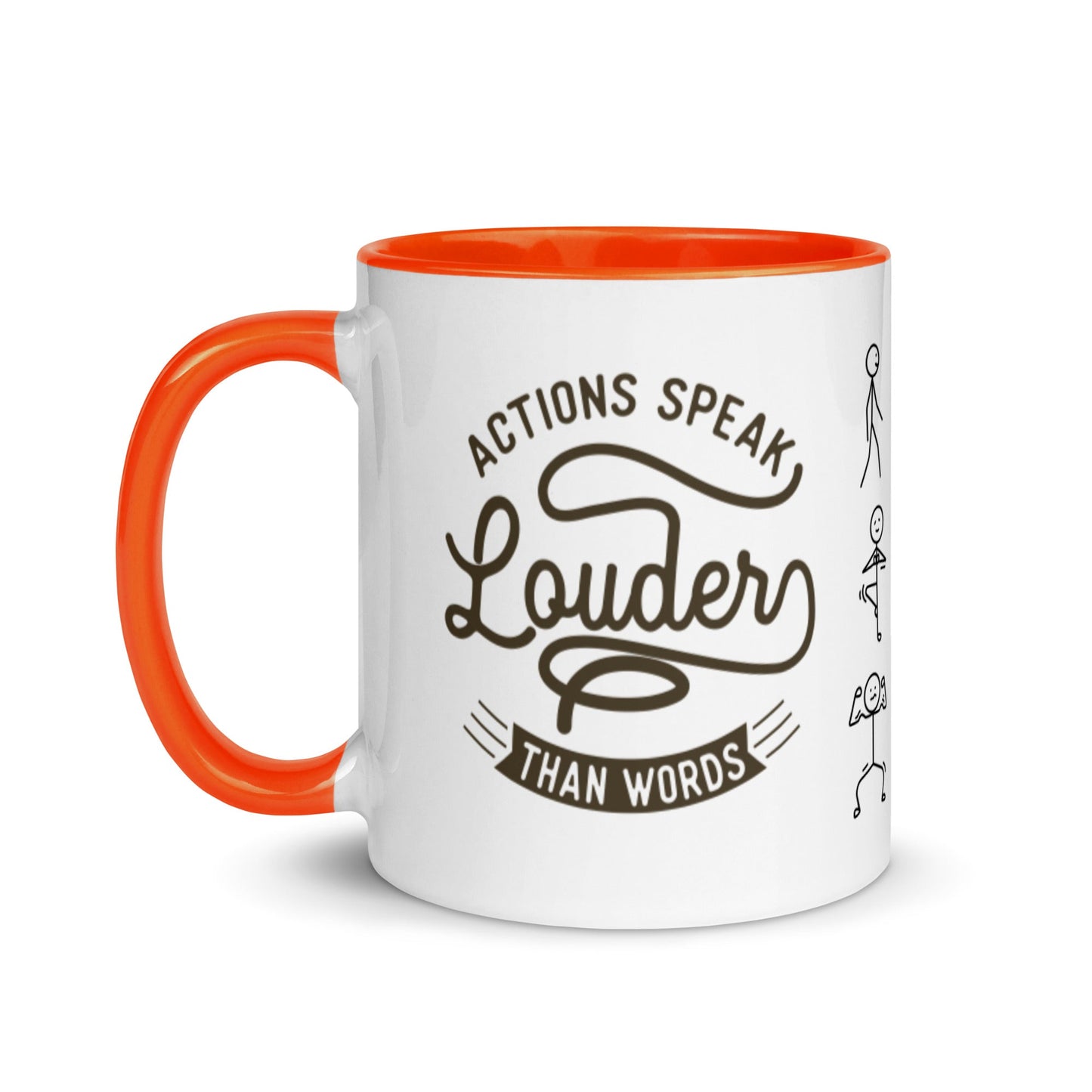 Mug Actions Speak Louder Than Words - Pixellly ANZ