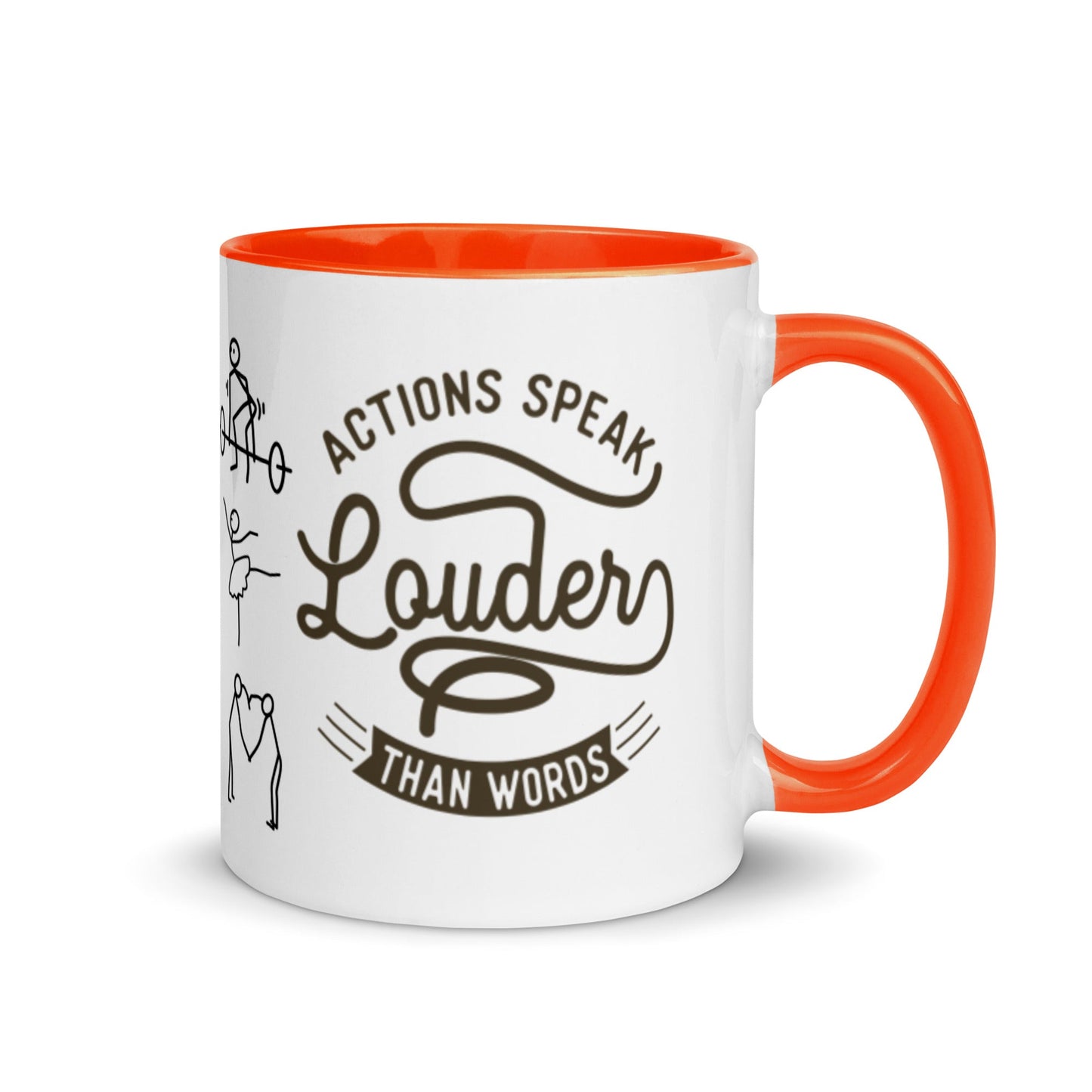 Mug Actions Speak Louder Than Words - Pixellly ANZ