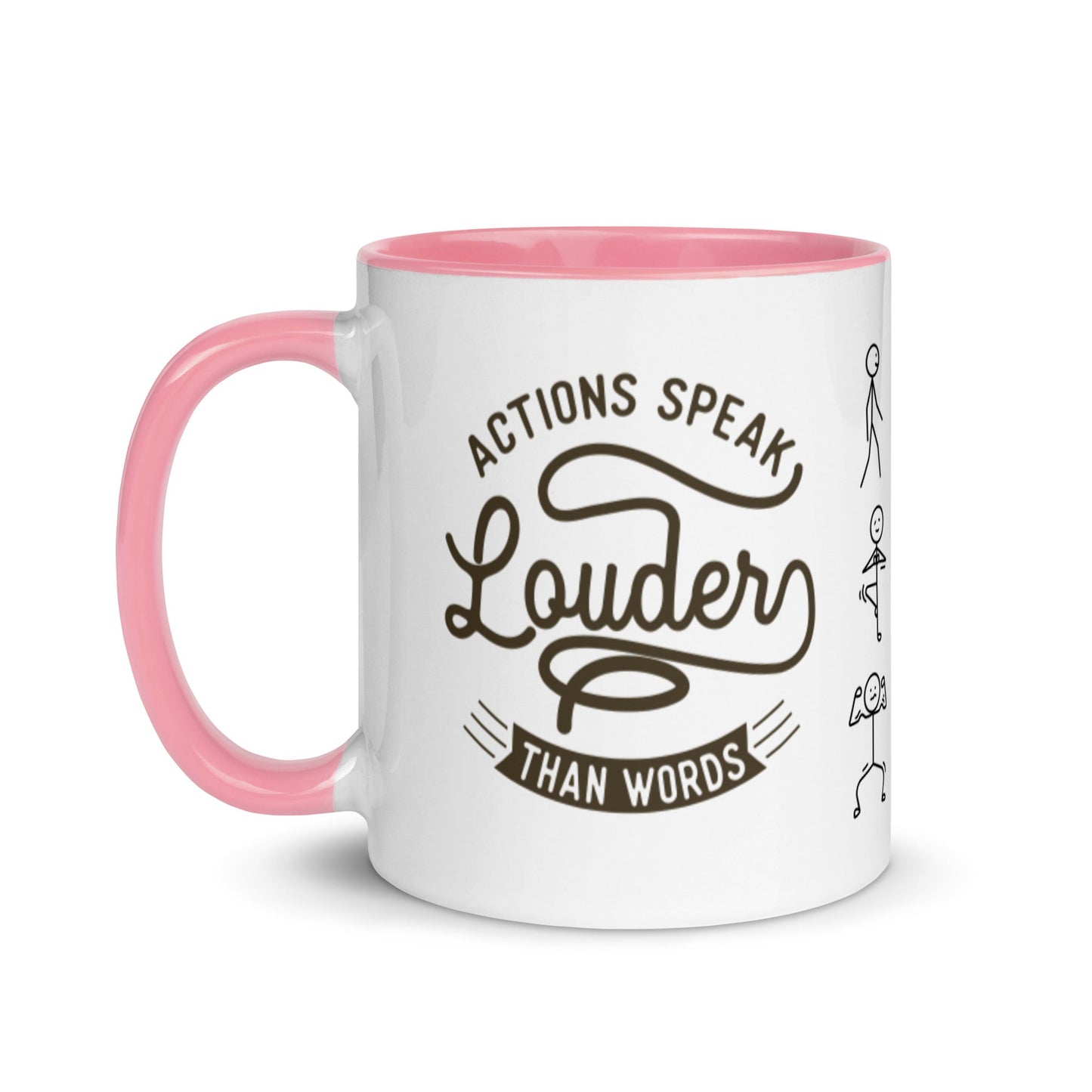 Mug Actions Speak Louder Than Words - Pixellly ANZ