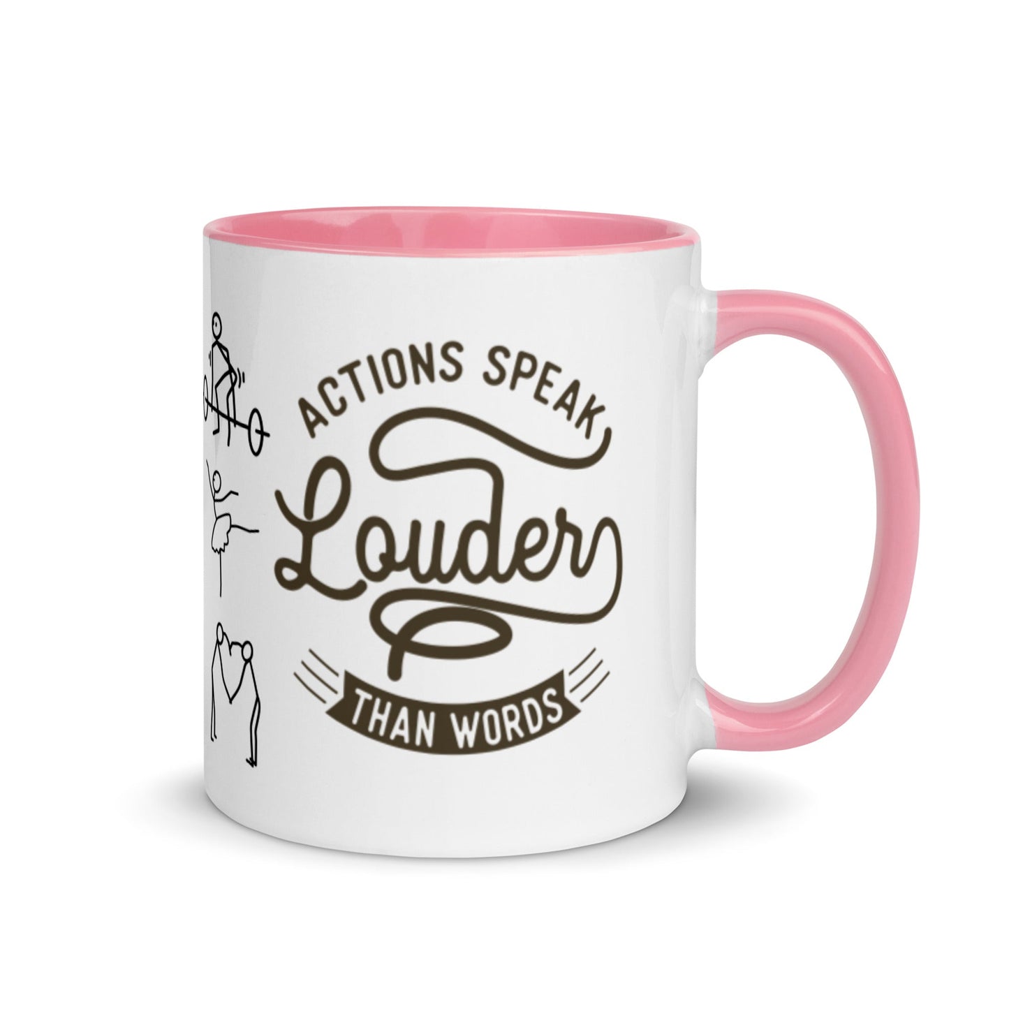 Mug Actions Speak Louder Than Words - Pixellly ANZ