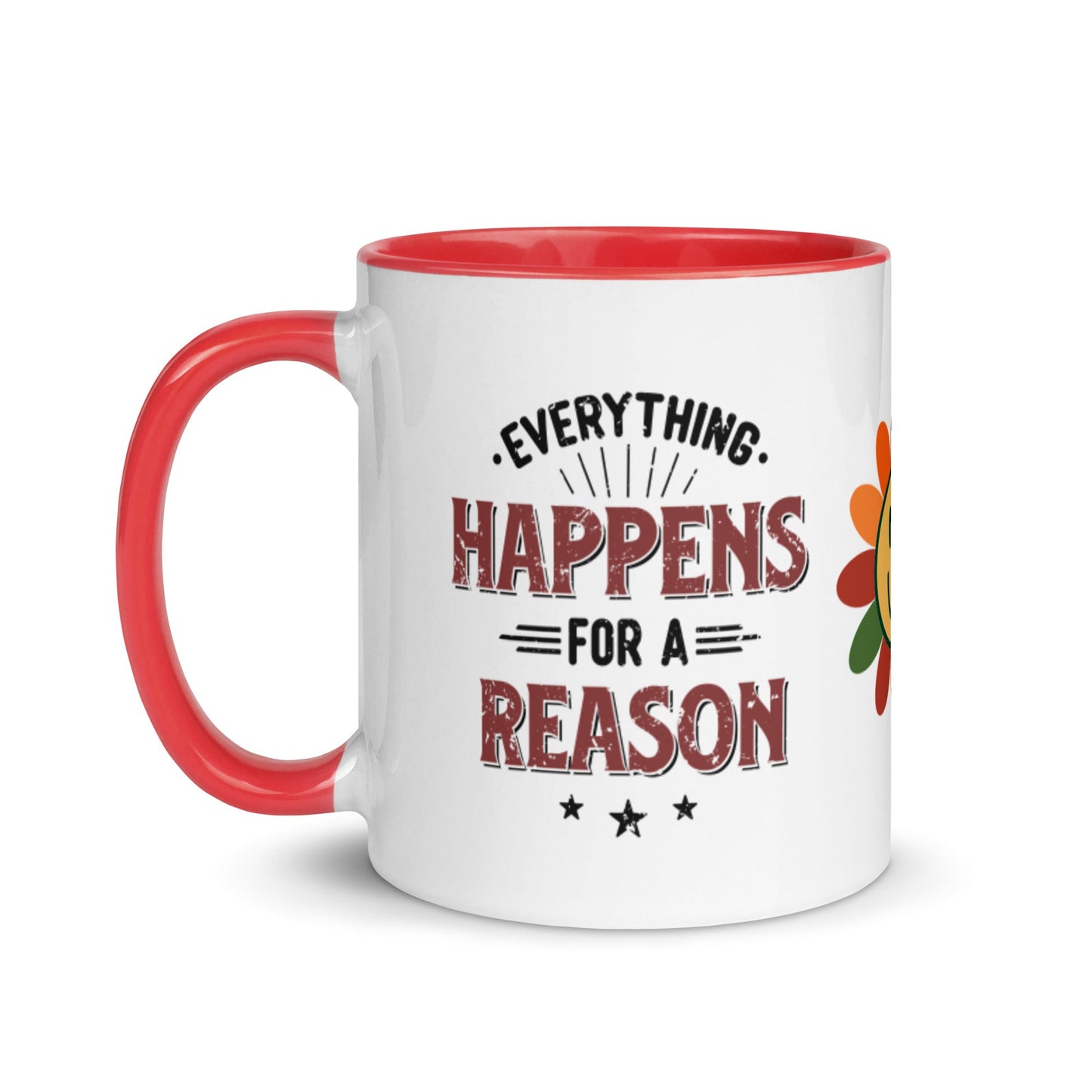 Mug Everything Happens For A Reason - Pixellly ANZ