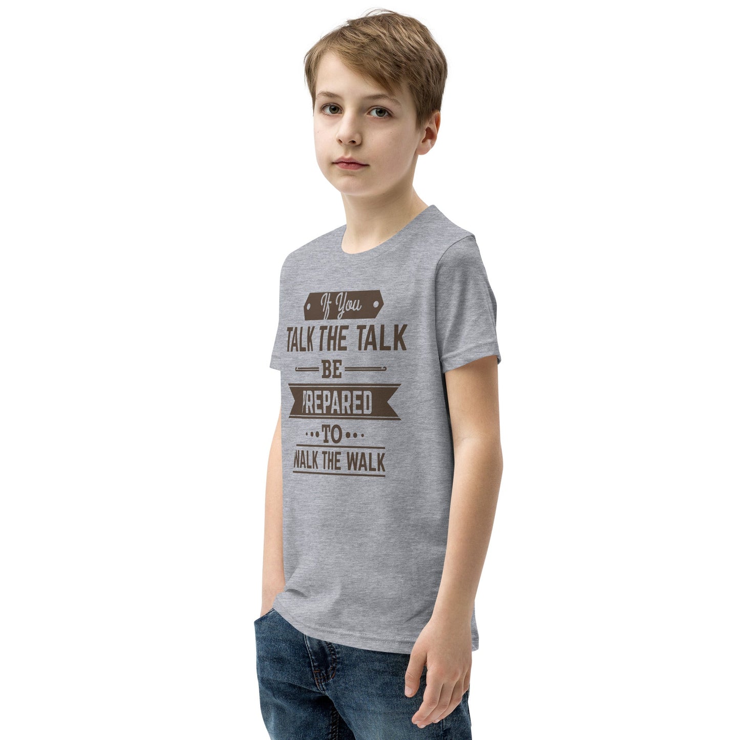 Boys Talk The Talk Short Sleeve T-Shirt - Pixellly ANZ