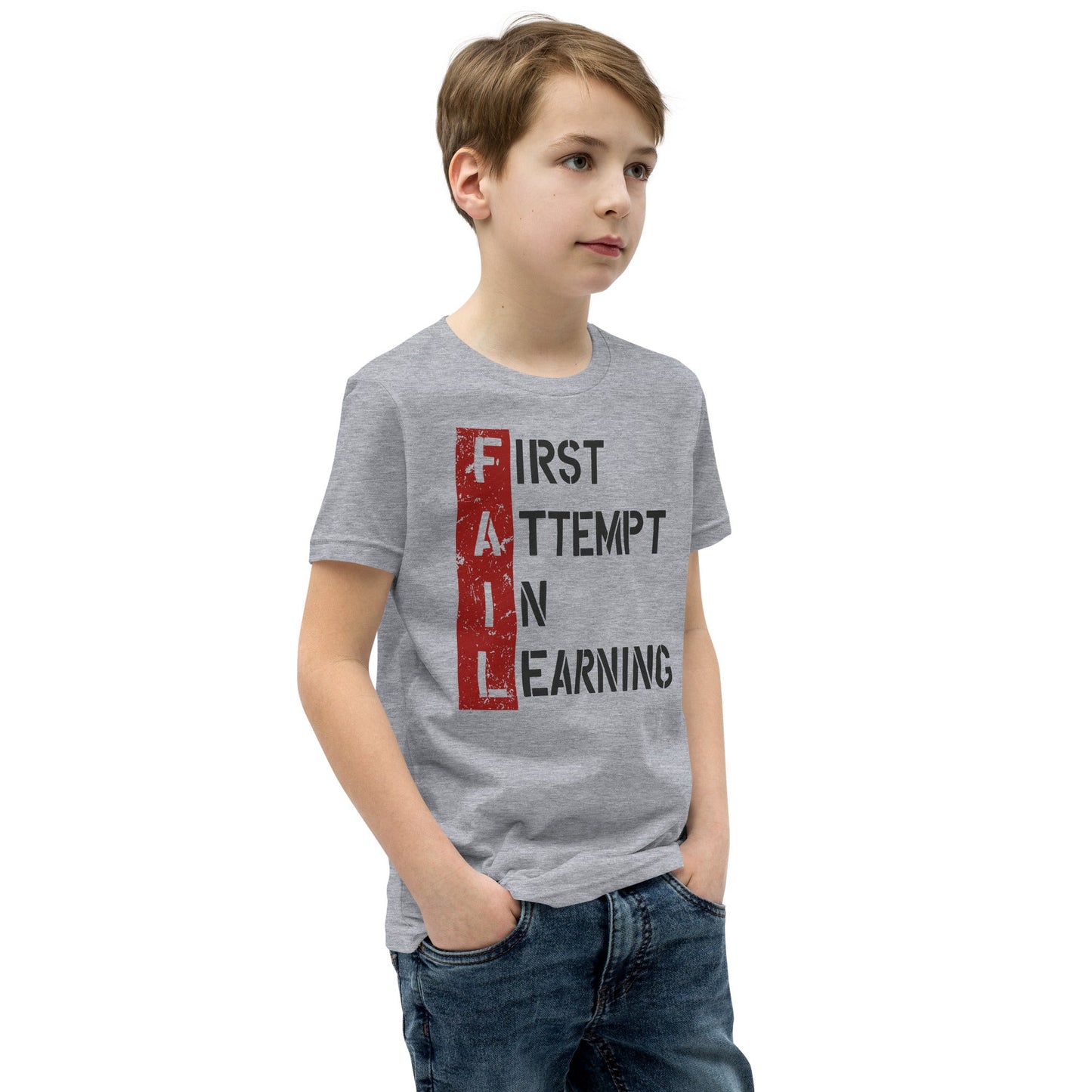 Boys FAIL Short Sleeve T-Shirt - Pixellly ANZ