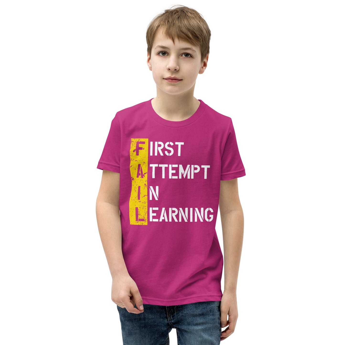 Boys FAIL Short Sleeve T-Shirt - Pixellly ANZ