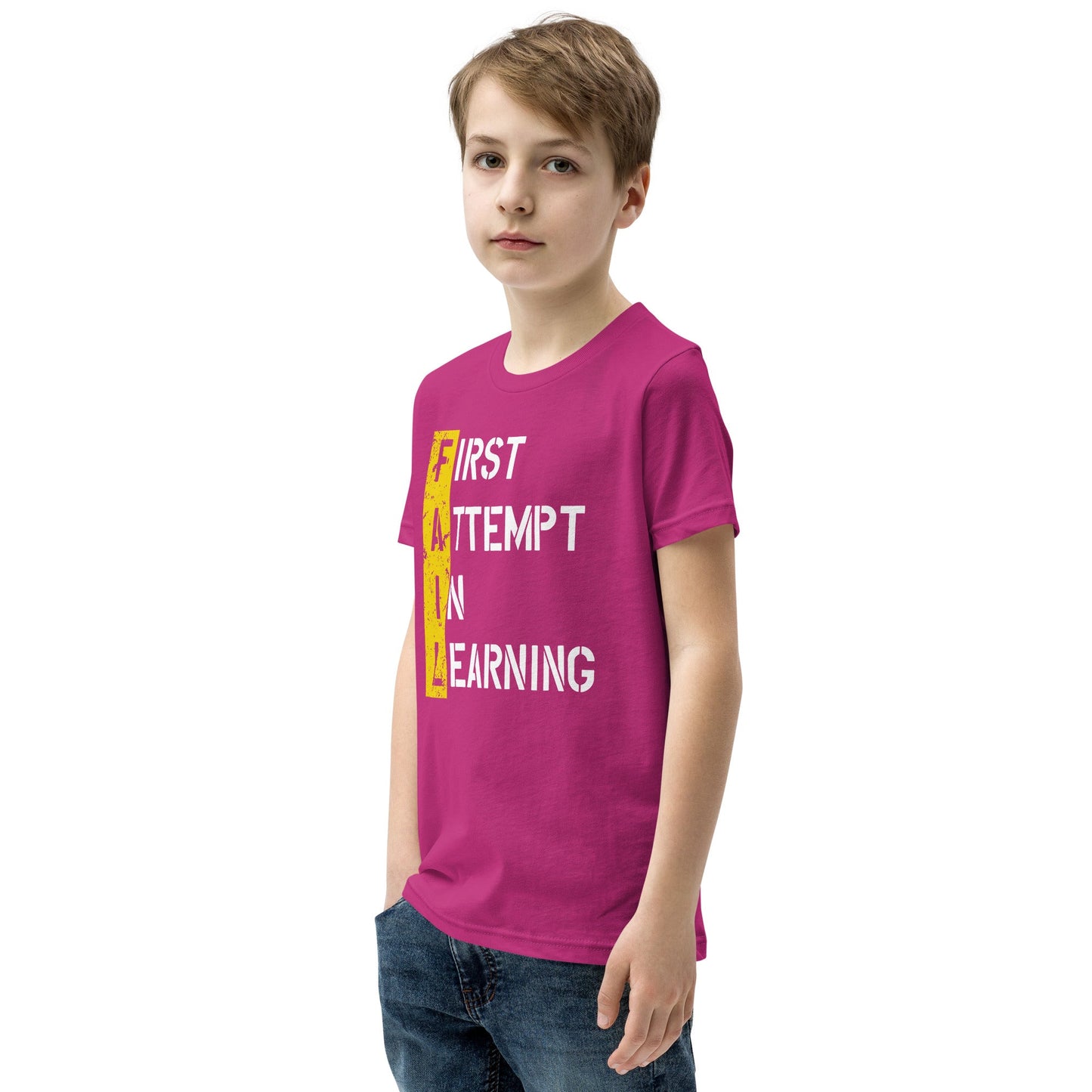 Boys FAIL Short Sleeve T-Shirt - Pixellly ANZ