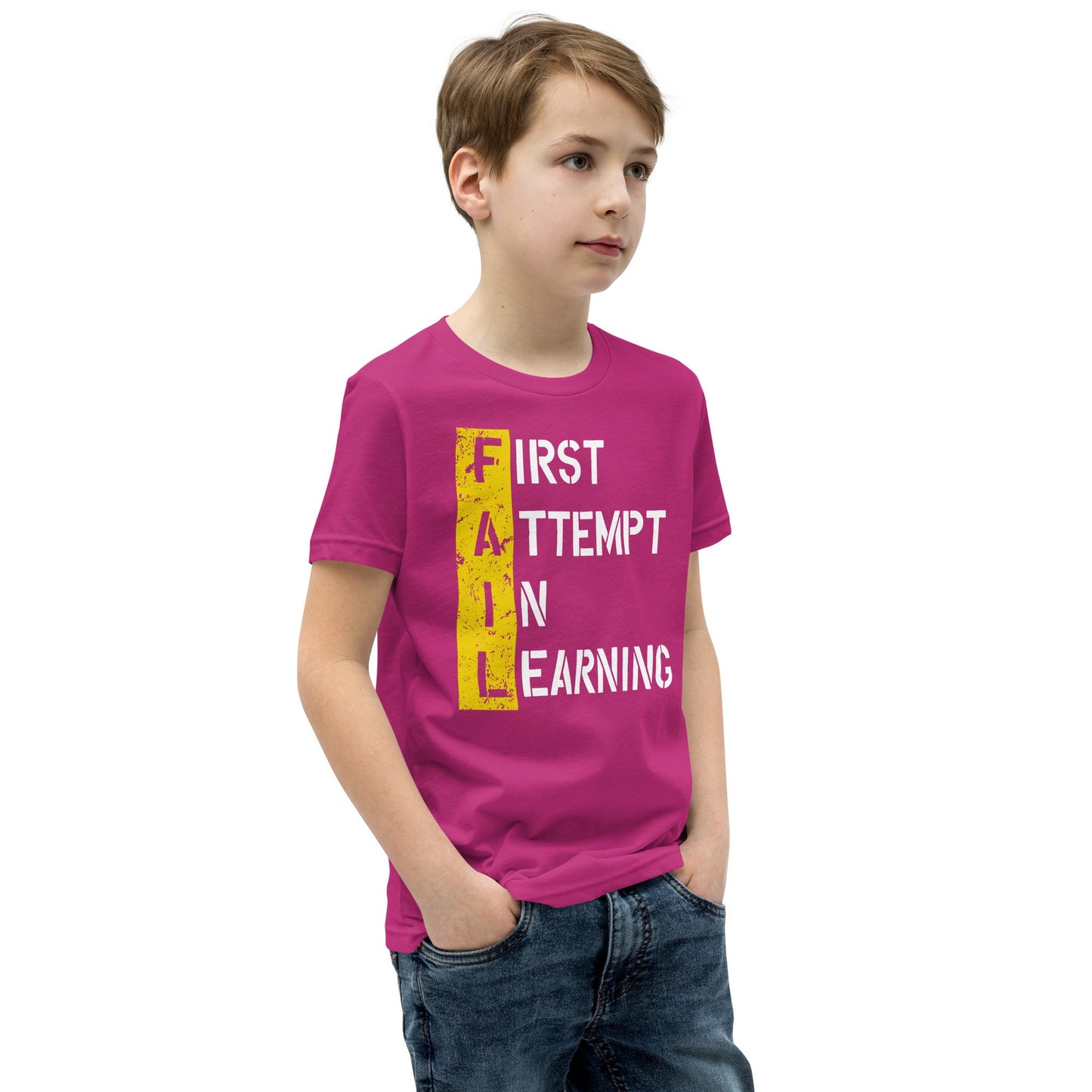 Boys FAIL Short Sleeve T-Shirt - Pixellly ANZ
