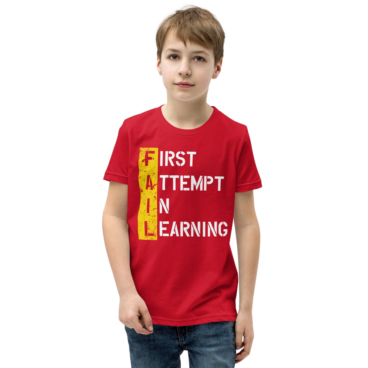 Boys FAIL Short Sleeve T-Shirt - Pixellly ANZ