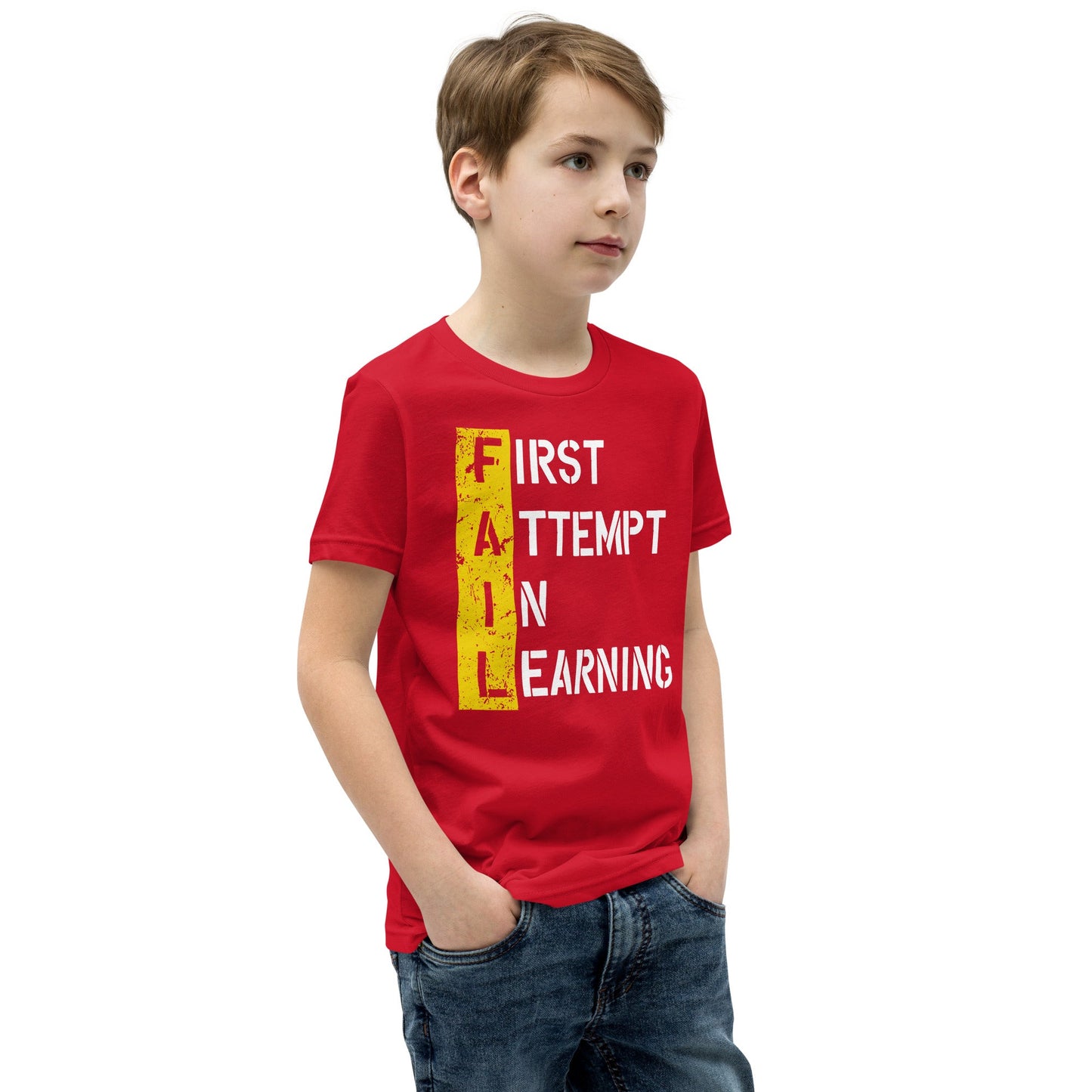 Boys FAIL Short Sleeve T-Shirt - Pixellly ANZ