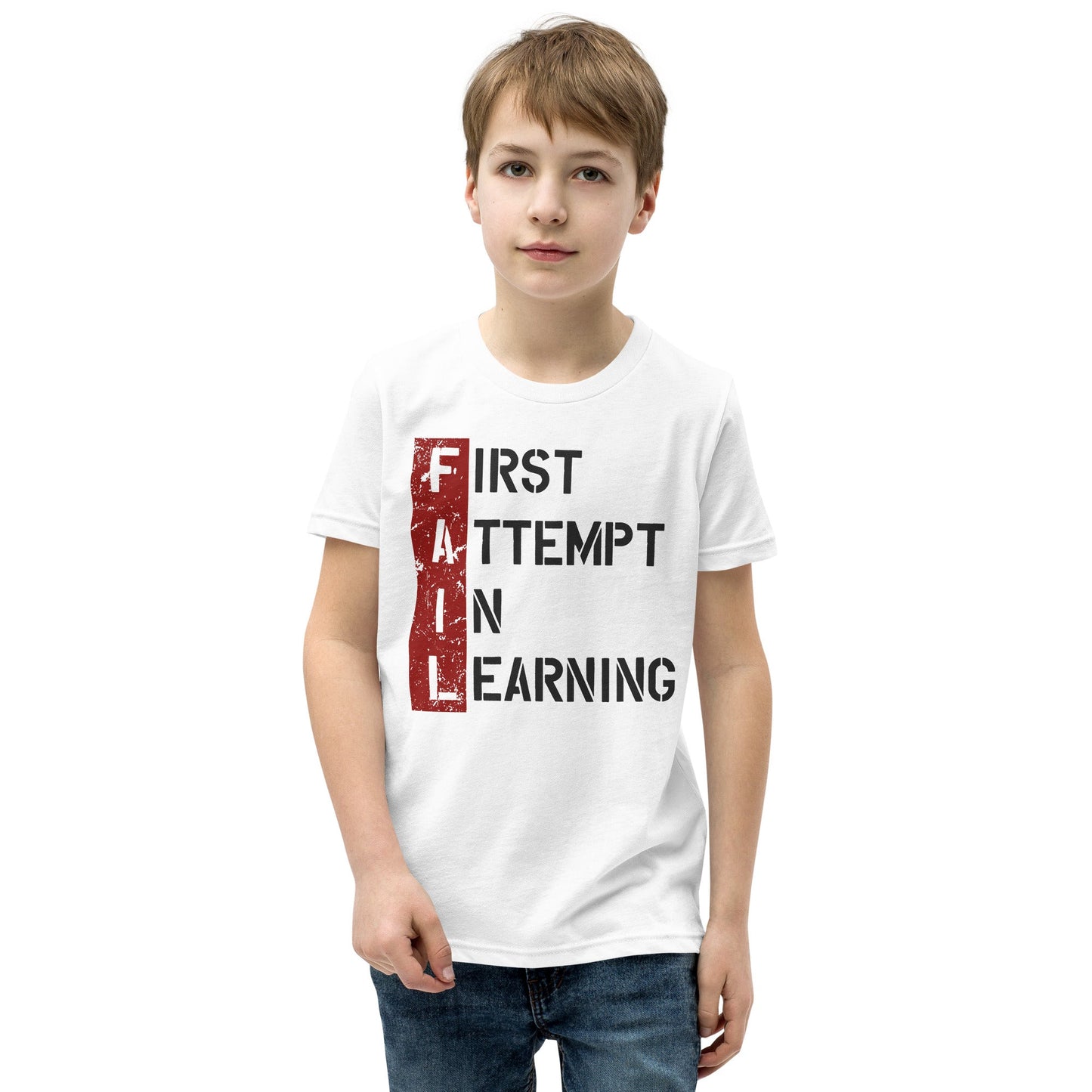 Boys FAIL Short Sleeve T-Shirt - Pixellly ANZ