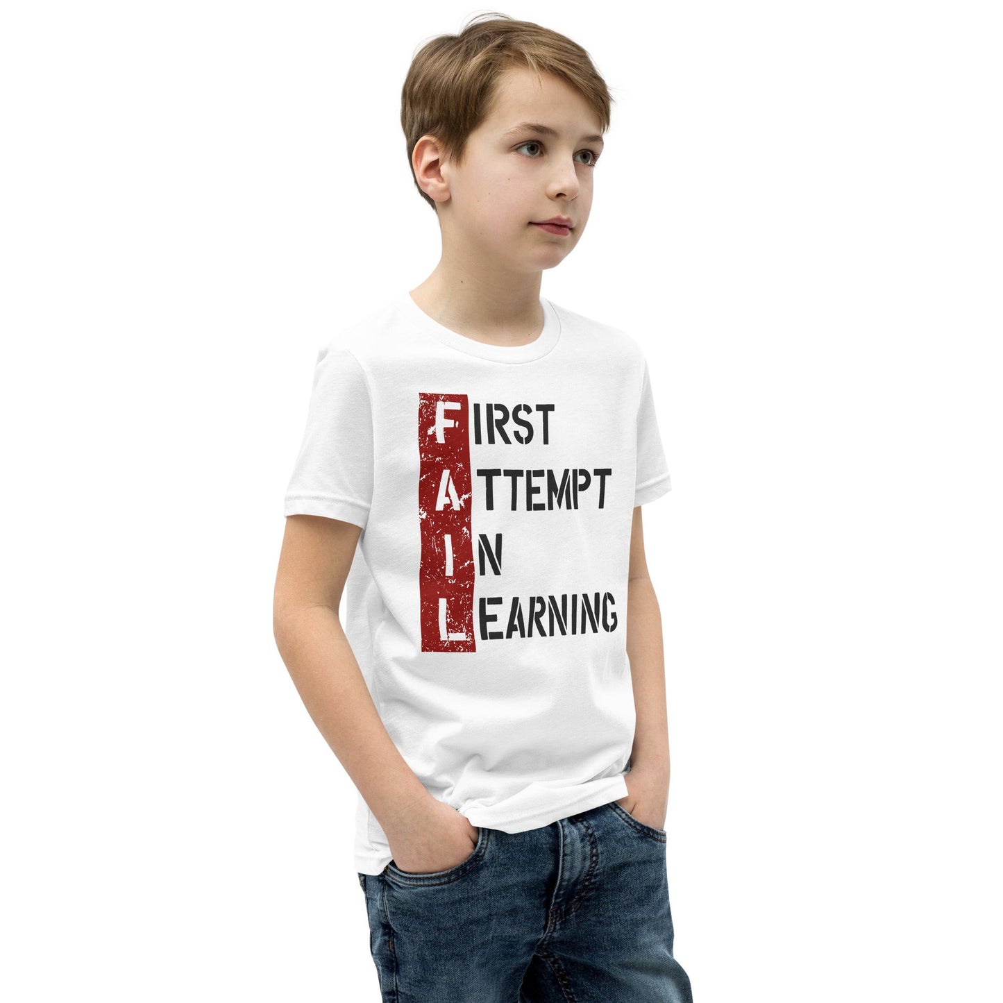 Boys FAIL Short Sleeve T-Shirt - Pixellly ANZ