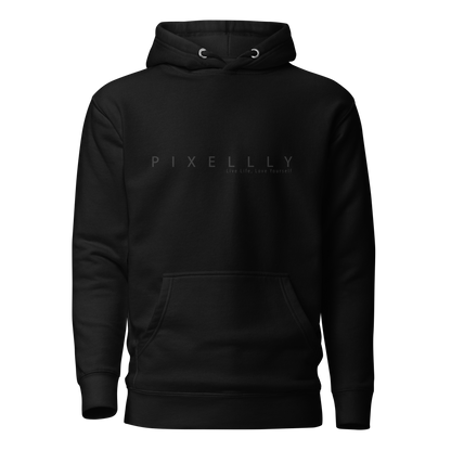 Women's Pixellly Hoodie - Live Life, Love Yourself