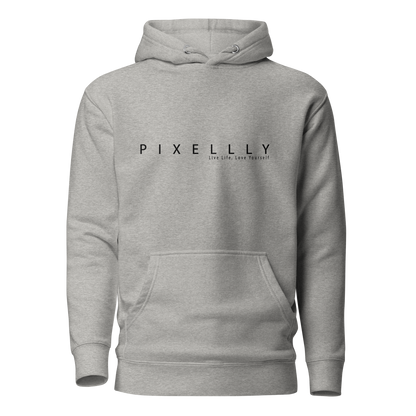 Women's Pixellly Hoodie - Live Life, Love Yourself