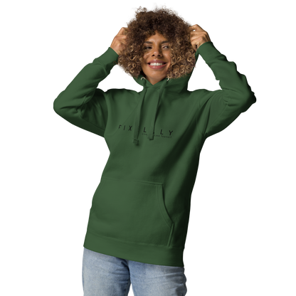 Women's Pixellly Hoodie - Live Life, Love Yourself