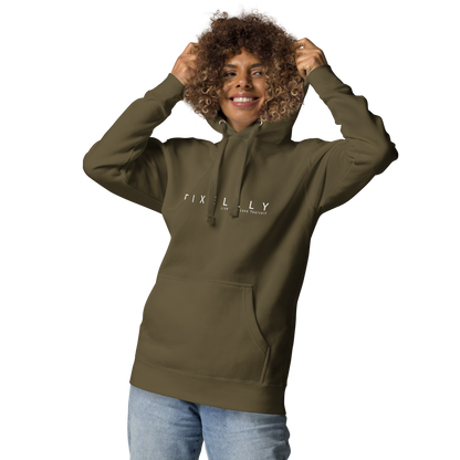 Women's Pixellly Hoodie - Live Life, Love Yourself