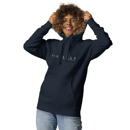 Women's Pixellly Hoodie - Live Life, Love Yourself
