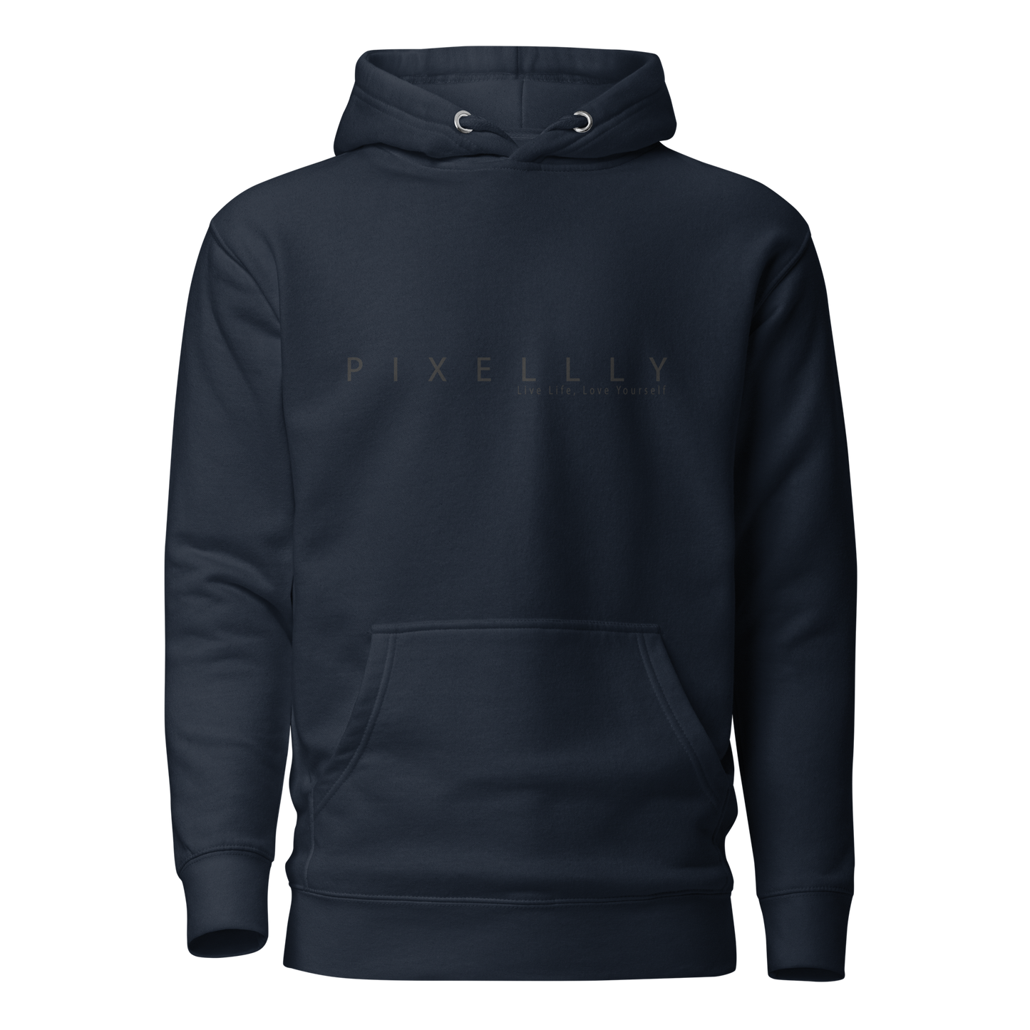 Women's Pixellly Hoodie - Live Life, Love Yourself