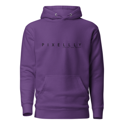 Women's Pixellly Hoodie - Live Life, Love Yourself