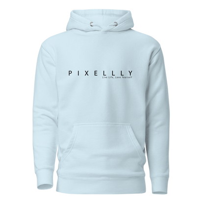 Women's Pixellly Hoodie - Live Life, Love Yourself