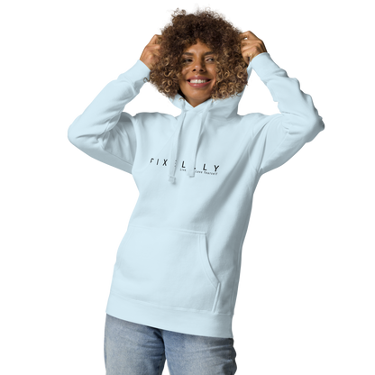 Women's Pixellly Hoodie - Live Life, Love Yourself