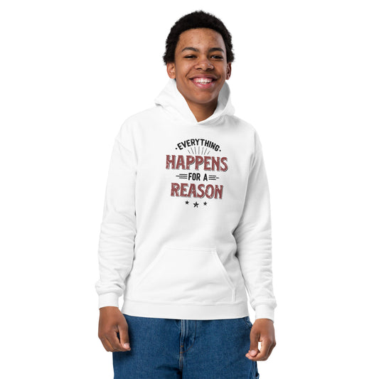 Boys  Everything Happens For A Reason Hoodie