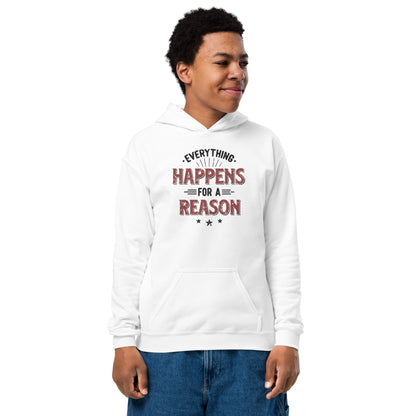 Boys  Everything Happens For A Reason Hoodie