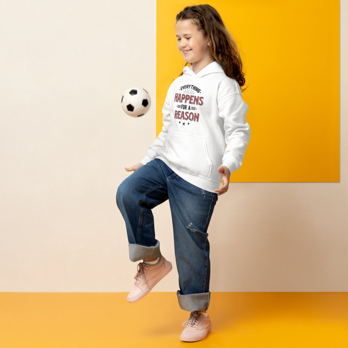 Girls  Everything Happens For A Reason Hoodie