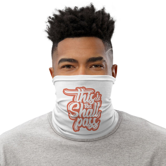 Mens This Too Shall Pass Neck Gaiter - Pixellly ANZ