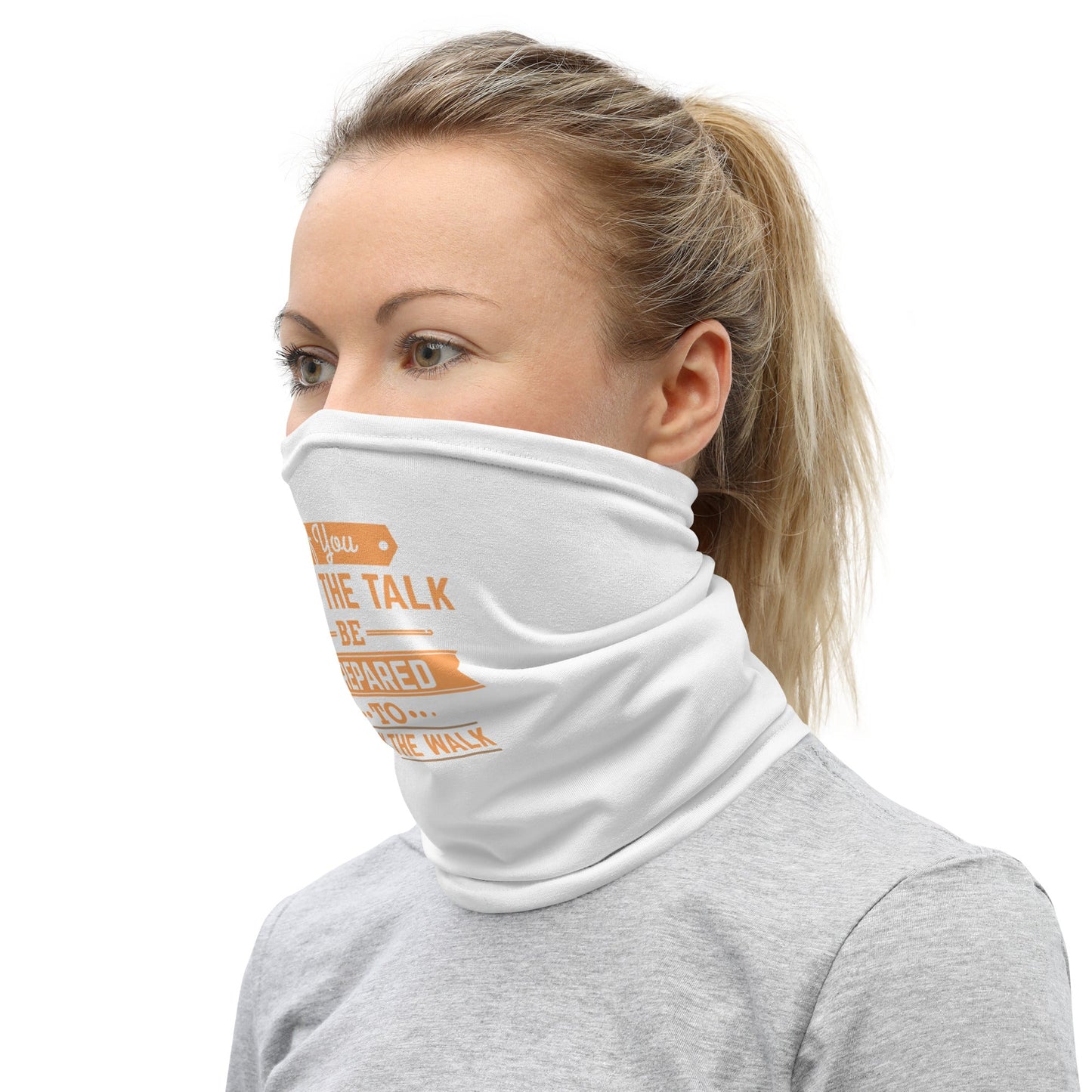 Women's If You Talk The Talk Neck Gaiter - Pixellly ANZ