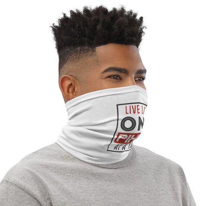 Mens Live Life One Pixel At A Time Neck Gaiter - Pixellly ANZ