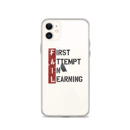 Clear Case for iPhone® - FAIL - Pixellly ANZ