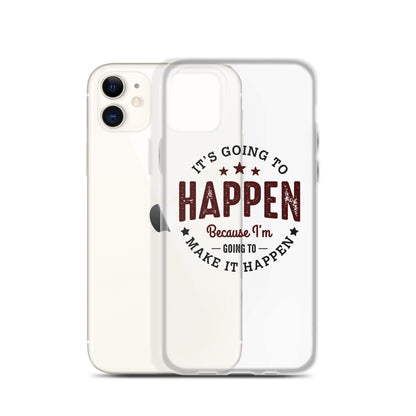 Clear Case for iPhone® - It's Going To Happen - Pixellly ANZ