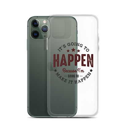 Clear Case for iPhone® - It's Going To Happen - Pixellly ANZ