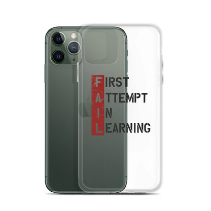 Clear Case for iPhone® - FAIL - Pixellly ANZ
