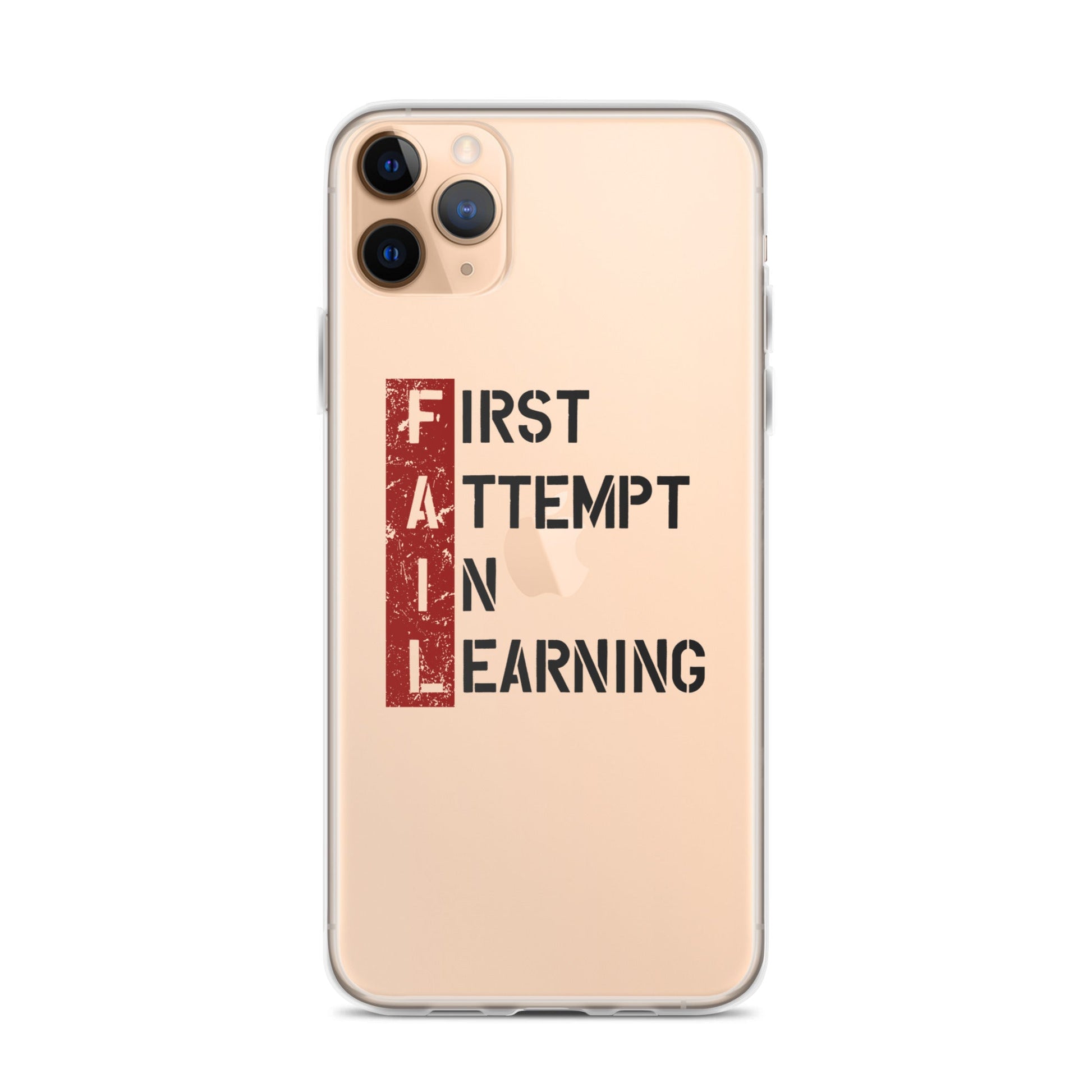 Clear Case for iPhone® - FAIL - Pixellly ANZ