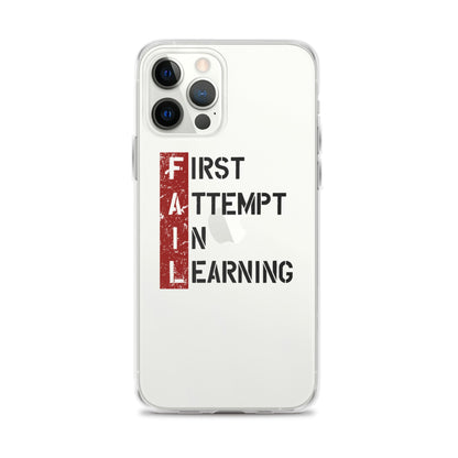 Clear Case for iPhone® - FAIL - Pixellly ANZ