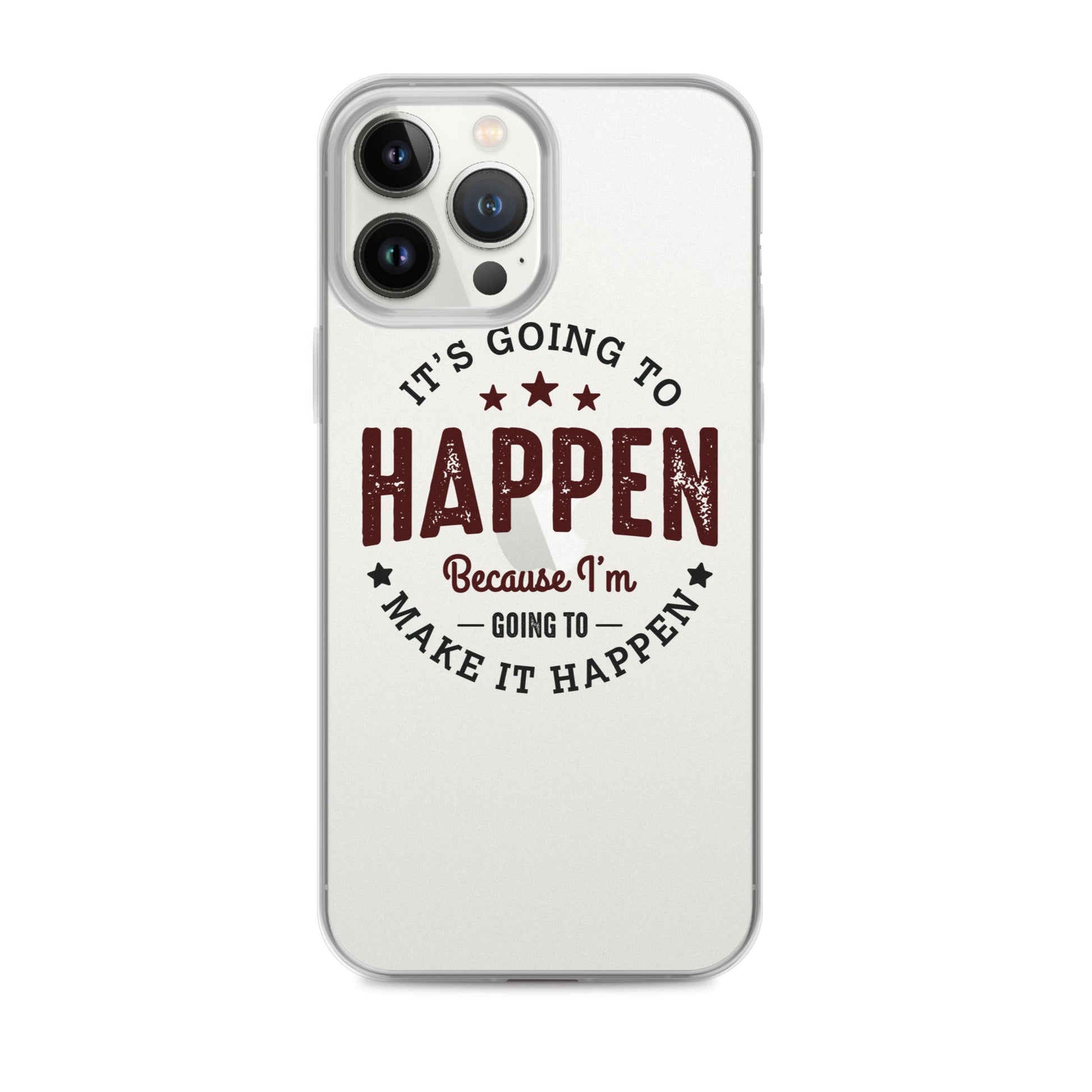 Clear Case for iPhone® - It's Going To Happen - Pixellly ANZ