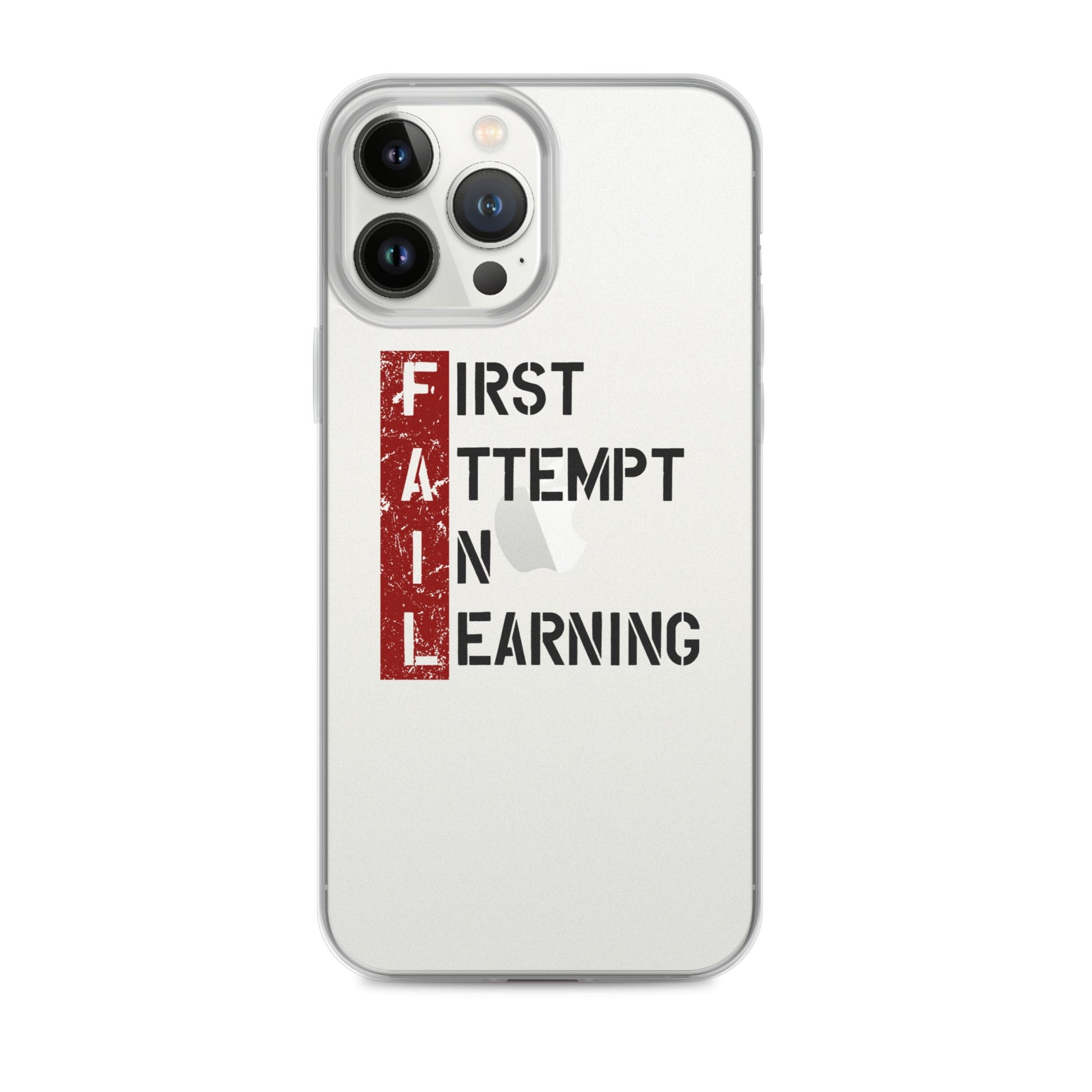 Clear Case for iPhone® - FAIL - Pixellly ANZ