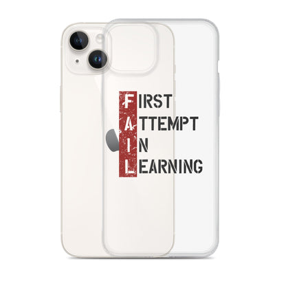 Clear Case for iPhone® - FAIL - Pixellly ANZ