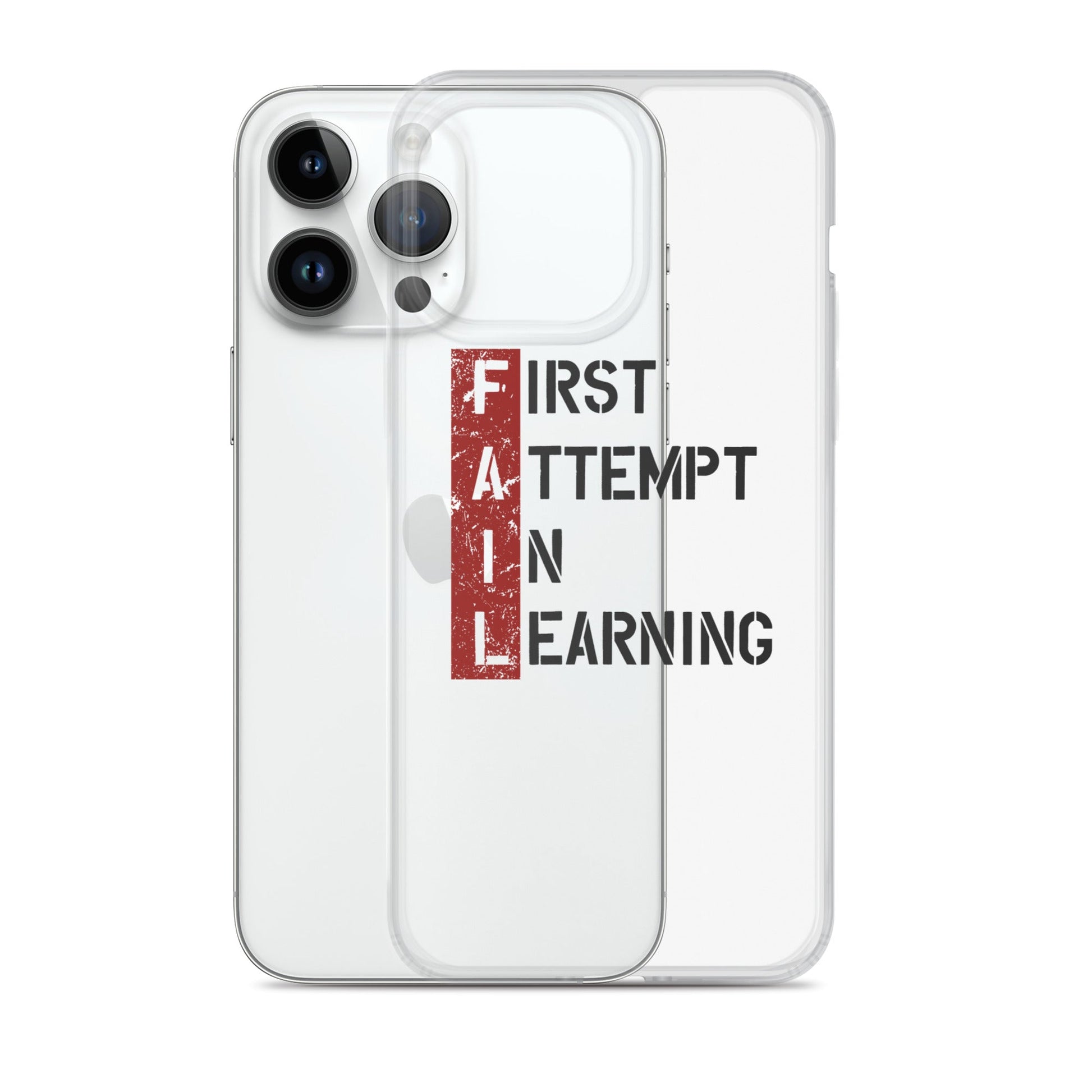 Clear Case for iPhone® - FAIL - Pixellly ANZ