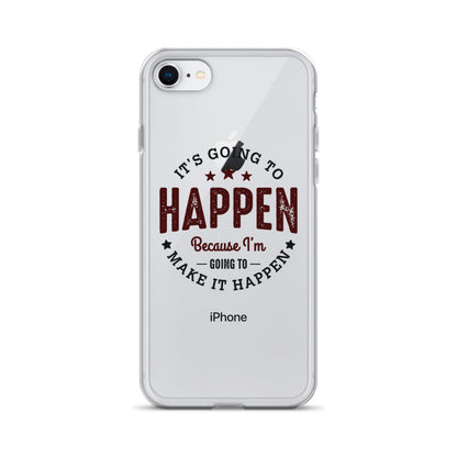 Clear Case for iPhone® - It's Going To Happen - Pixellly ANZ