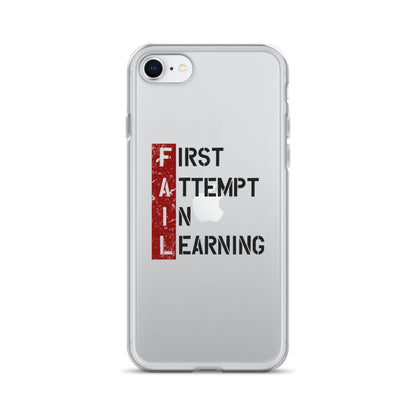 Clear Case for iPhone® - FAIL - Pixellly ANZ