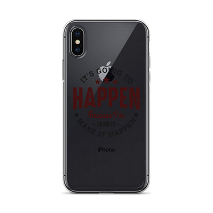 Clear Case for iPhone® - It's Going To Happen - Pixellly ANZ