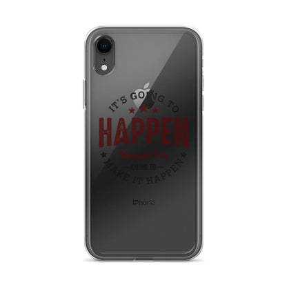 Clear Case for iPhone® - It's Going To Happen - Pixellly ANZ