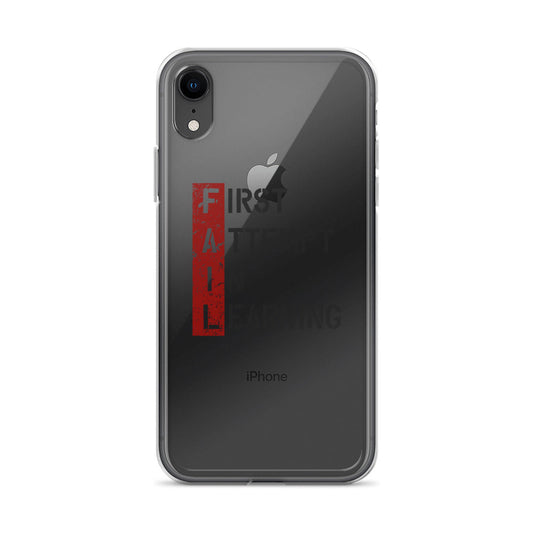 Clear Case for iPhone® - FAIL - Pixellly ANZ