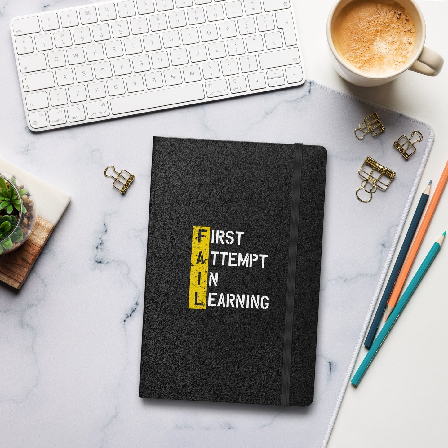 Hardcover Journal - FAIL - Pixellly ANZ